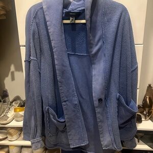 Forever 21 Light Blue Cardigan